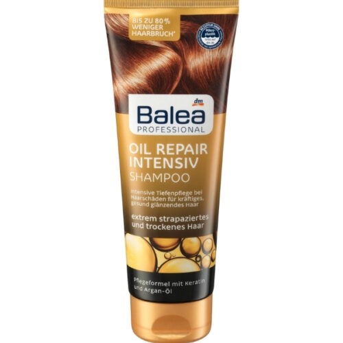 Balea – Pack Oil Repair Pour Cheveux Abîmés Et Cassants