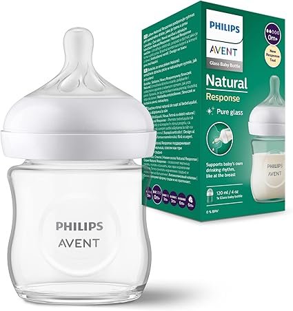 AVENT BIBERON NATURAL EN VERRE 3.0 TEAT 0M+ 125ML SCY930/01
