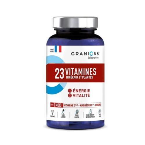 GRANIONS 23 Vitamines Mineraux Plantes B90 Comprimes 1 600x600 1.jpg