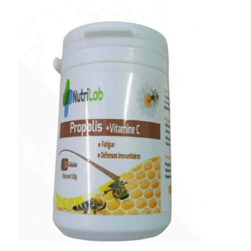 Nutrilab Propolis Vitamine C 30 Gelules beautymall parapharmacie casablanca.jpg