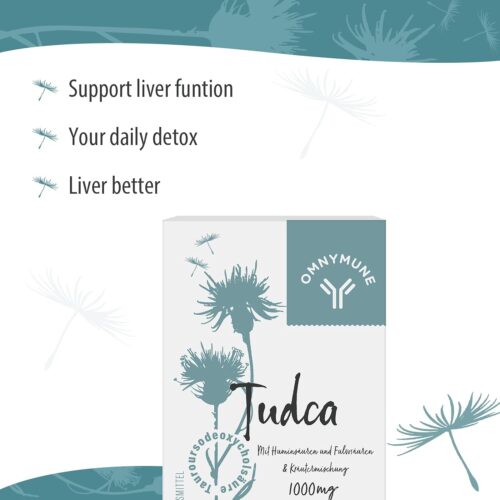 TUDCA – Tauroursodeoxycholic Acid – 60 capsules – 1000 mg