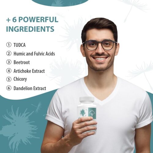 TUDCA – Tauroursodeoxycholic Acid – 60 capsules – 1000 mg