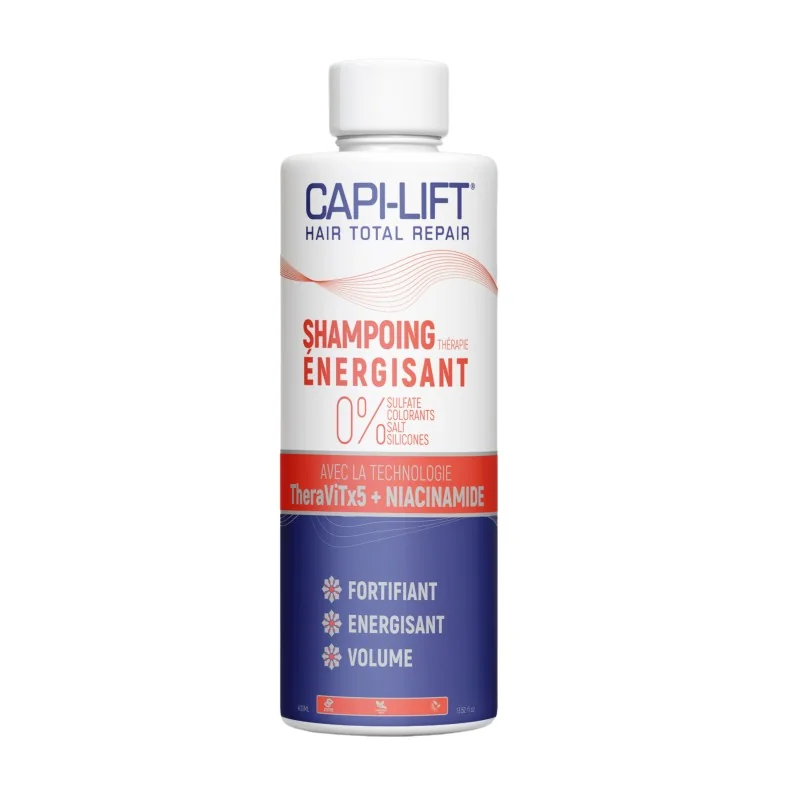 capilift shampoing anti chute 400ml theravitx5 niacinamide.webp