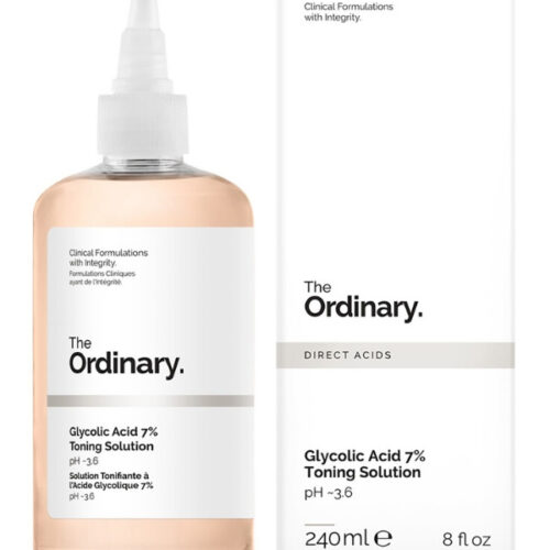 The Ordinary – Solution Tonifiante à l’Acide Glycolique 7%, 240 ml