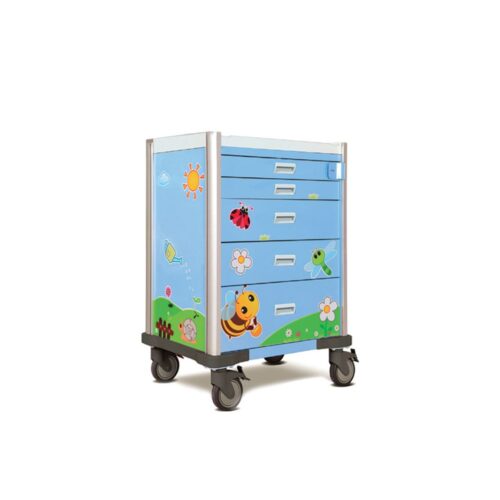 Chariot multi-usage pour pédiatrie (Sans accessoires)