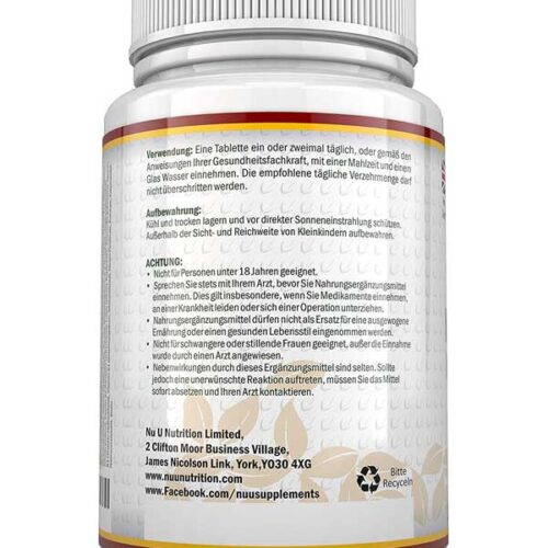 Nu U Nutrition – Multivitamine et Minéraux, 365 Comprimés